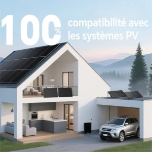 Compatibilité garantie avec tous les onduleurs solaires et réseaux électriques