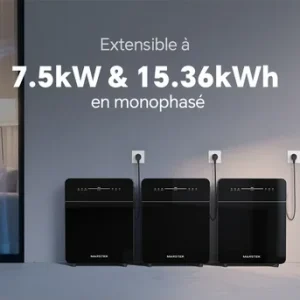 Capacité de stockage modulaire empilable de 5 kWh à 20 kWh