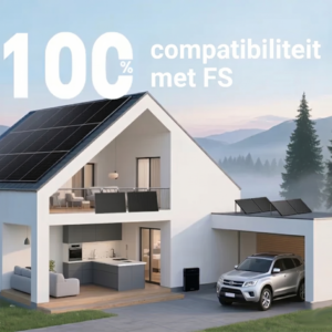 100% zonne-energie zelfconsumptie met thuisbatterij