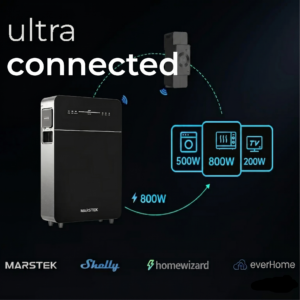 Smart connected battery with real-time app monitoring