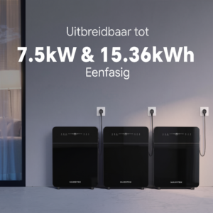 Modulair en eenvoudig uitbreidbaar batterijsysteem